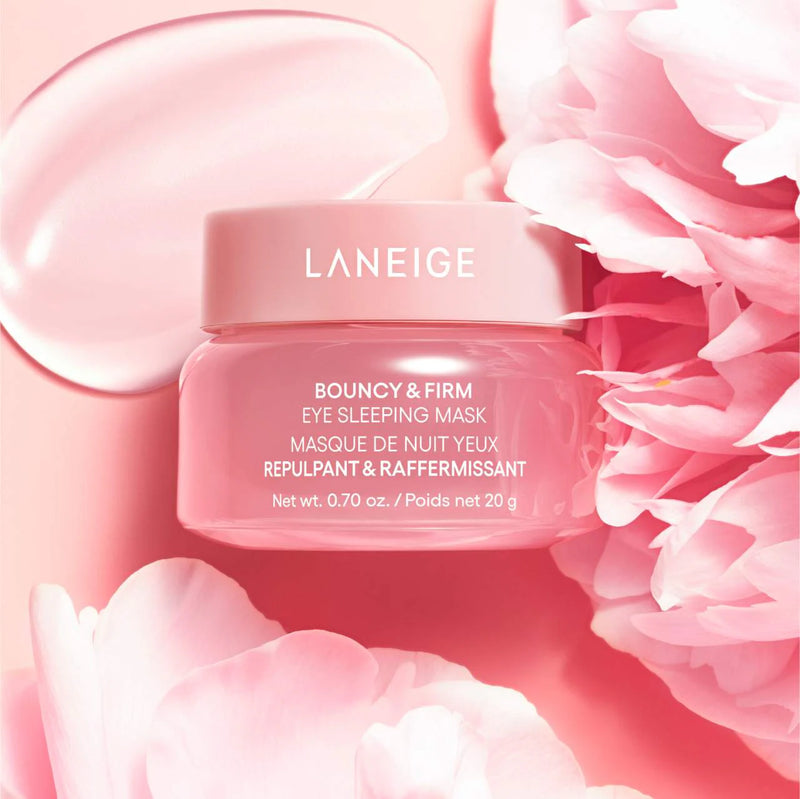 *PREORDEN: Bouncy & Firm Eye Brightening Sleeping Mask with Peony + Collagen Complex™ - Laneige / Tratamiento contorno ojos