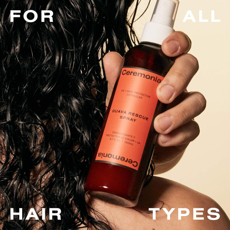 *PREORDEN: Guava Rescue Hair Heat Protectant Spray - Ceremonia / Spray que previene el frizz