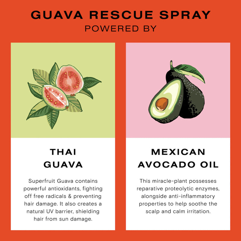 *PREORDEN: Guava Rescue Hair Heat Protectant Spray - Ceremonia / Spray que previene el frizz