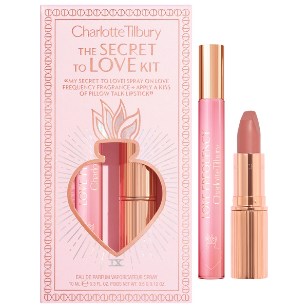 *PREORDEN:The Secret to Love Perfume and Lipstick Set - Charlotte Tilbury / Set 2 pzas labial + perfume