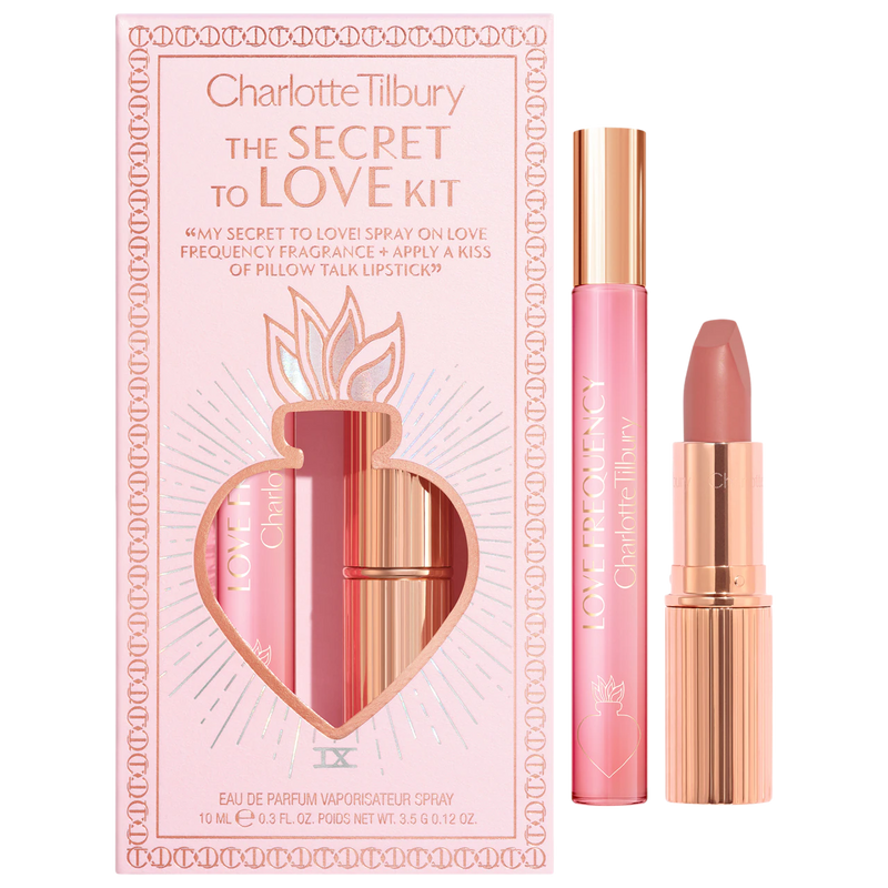 *PREORDEN:The Secret to Love Perfume and Lipstick Set - Charlotte Tilbury / Set 2 pzas labial + perfume