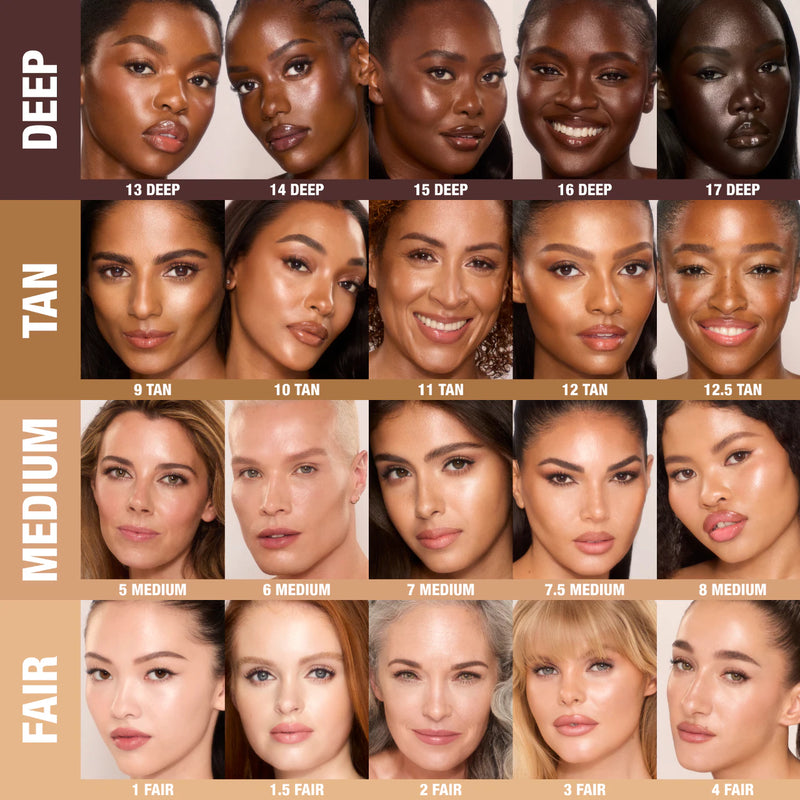 *PREORDEN: Unreal Skin Sheer Glow Tint Hydrating Foundation Stick - Charlotte Tilbury / Base en barra de cobertura ligera