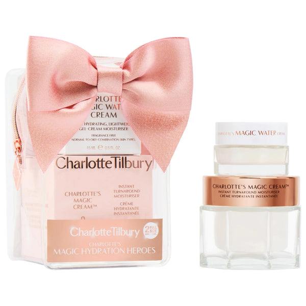 *PREORDEN:Charlotte's Magic Moisturizer Heroes - Charlotte Tilbury / Set 2 pzas crema Ed. Limitada