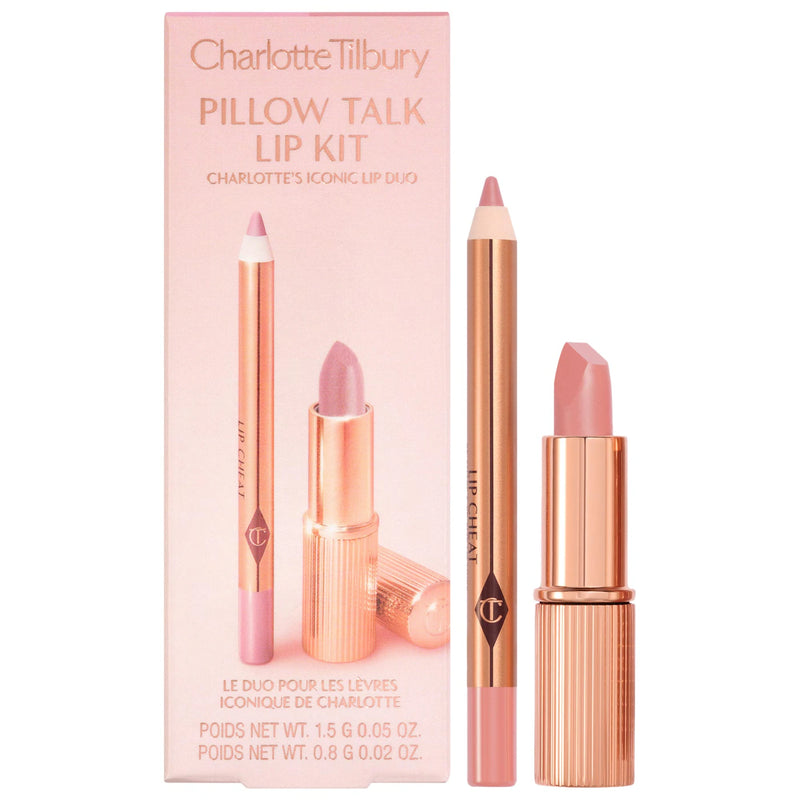 Mini Pillow Talk Lipstick & Liner Set - Charlotte Tilbury / Mini set de labios