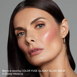 Color Fuse Longwear Hydrating Glassy Lip + Cheek Blush Balm Stick - HAUS LABS BY LADY GAGA / Rubor en crema