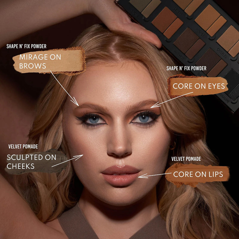 *PREORDEN: Groundwork: Defining Neutrals - Palette For Eyes, Brows, Face & Lips - Danessa Myricks Beauty / Paleta multiuso para rostro completo