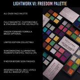 *PREORDEN: LIGHTWORK VI The Freedom Palette: Magnetic, Customizable, Stackable Palette with Illuminating Pigments for Eyes, Face & Lips - Danessa Myricks Beauty / Paleta multiuso para rostro completo