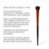 *PREORDEN: Yummy Face 3.0 Targeted All Over Face Conceal & Sculpt Brush- For liquid, Creams or Powders - Danessa Myricks Beauty / Brocha para corregir y esculpir