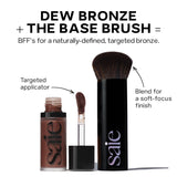 Dew Bronze Soft-Focus Effortless Liquid Bronzer - Saie / Bronceador líquido