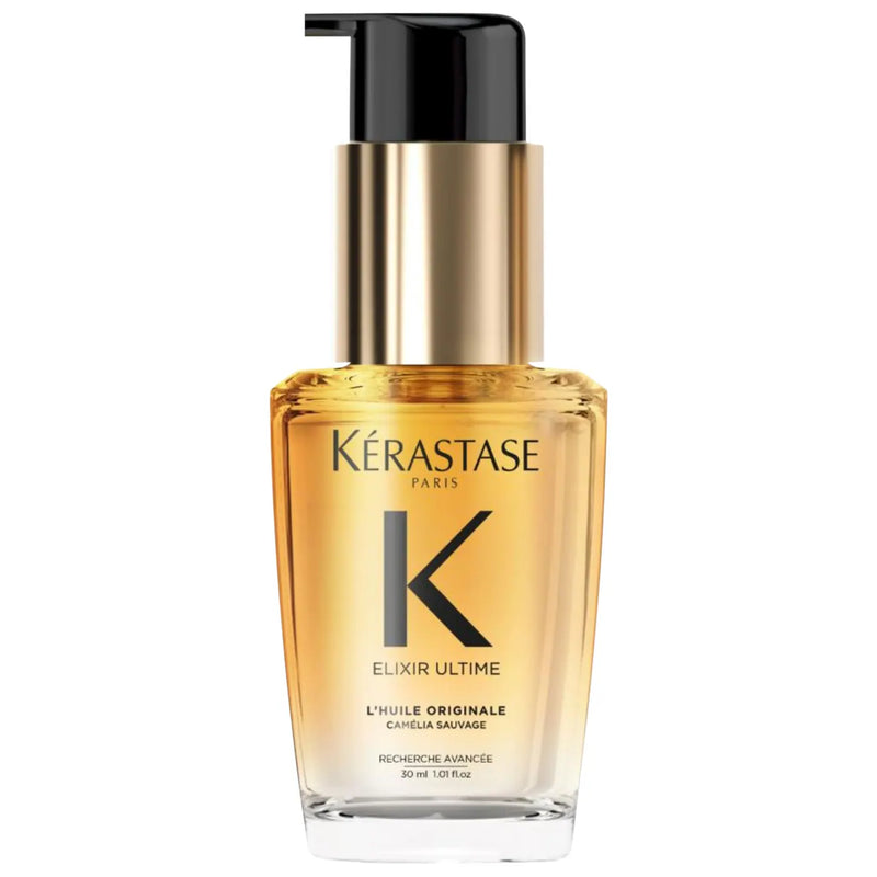 *PREORDEN: Elixir Ultime Refillable Hydrating Hair Oil - Kérastase /  Aceite nutritivo para fuerza, hidratación y brillo del cabello