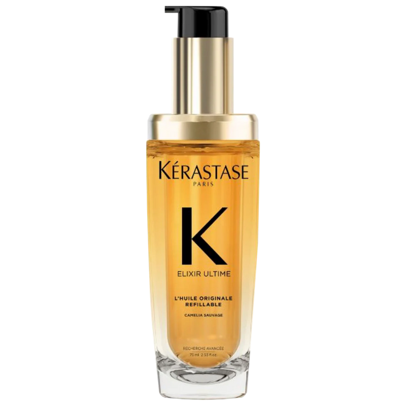 *PREORDEN: Elixir Ultime Refillable Hydrating Hair Oil - Kérastase /  Aceite nutritivo para fuerza, hidratación y brillo del cabello