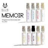 *PREORDEN: MEMOIR Fragrance Discovery Set - Ellis Brooklyn / Set de muestras perfumes