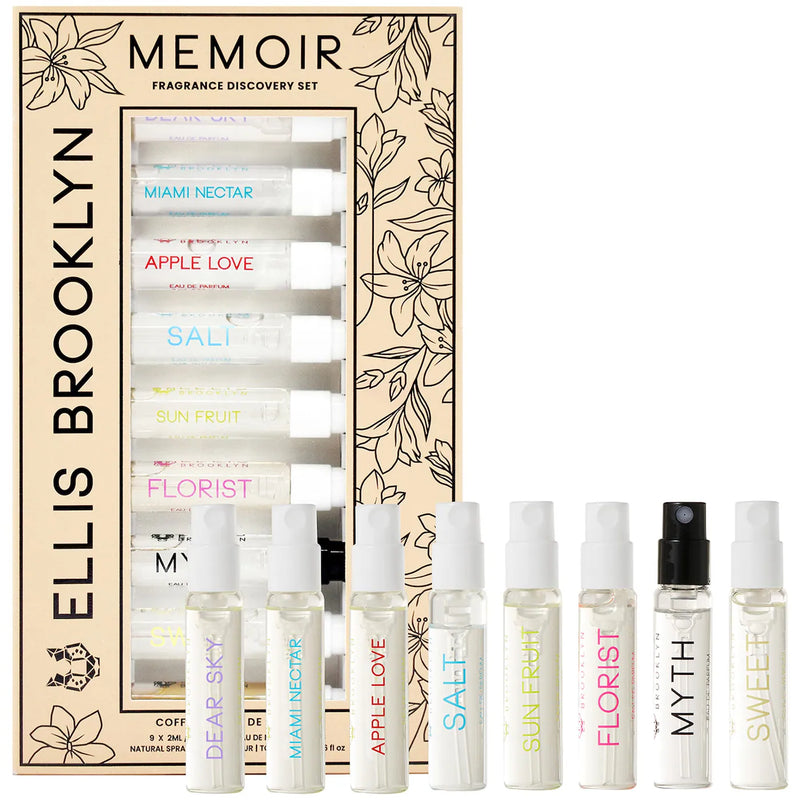 *PREORDEN: MEMOIR Fragrance Discovery Set - Ellis Brooklyn / Set de muestras perfumes