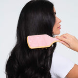 *PREORDEN: Bamboo Paddle Hair Brush in Pink Sugar - Emi Jay  / Cepillo de bambú