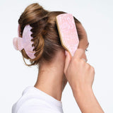 *PREORDEN: Mini Boar Bristle Hair Brush in Pink Sugar - Emi Jay  / Cepillo para peinar