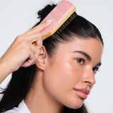 *PREORDEN: Mini Boar Bristle Hair Brush in Pink Sugar - Emi Jay  / Cepillo para peinar