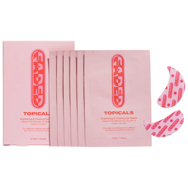 Faded Under Eye Brightening & Clearing Eye Masks - Topicals / Parches para iluminar el contorno de ojos