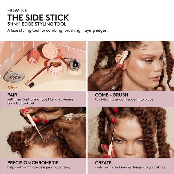 *PREORDEN: The Sidestick 3-in-1 Edge Styling Tool - Fenty Beauty by Rihanna / Peine para cabello