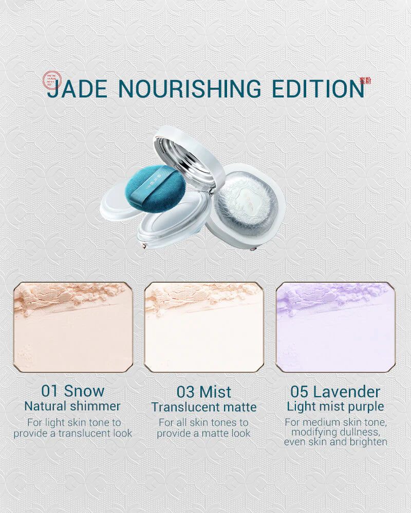 *PREORDEN: Flawless Jade Breathable Setting Powder - Florasis / Polvo fijador