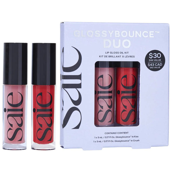 Glossybounce Lip Gloss Oil Duo - Saie / Set 2 pzas brillo labial