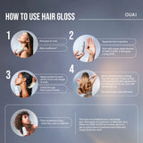 *PREORDEN: Hair Gloss In-Shower Shine Treatment - OUAI / Tratamiento de brillo para el cabello