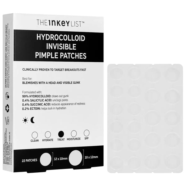 *PREORDEN:Hydrocolloid Invisible Pimple Patches - The inkey list / Parches para granitos