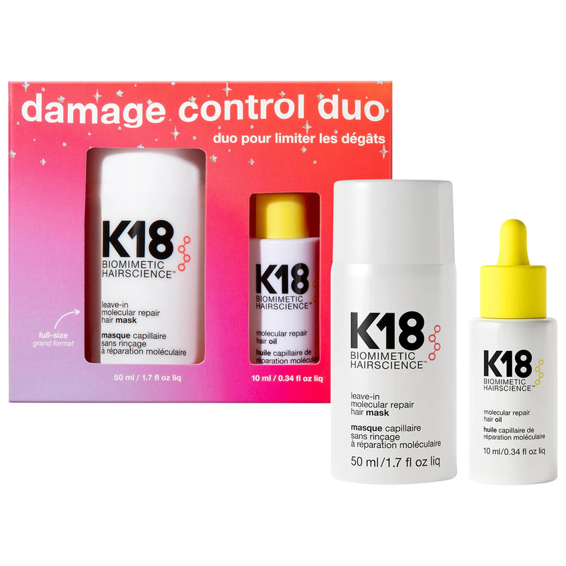 *PREORDEN:Damage Control Duo Set - K18 / Set repara cabello sin enjuague