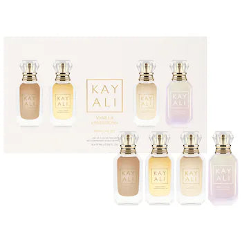 *PREORDEN: Vanilla Miniature Obsessions Perfume Set - Kayali / Set 4 pzas perfumes mini