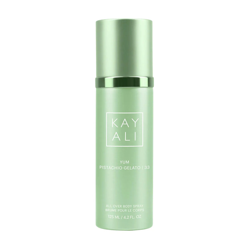 *PREORDEN: YUM PISTACHIO GELATO | 33 Body Spray 125mL - Kayali / Perfume para cuerpo notas cálidas