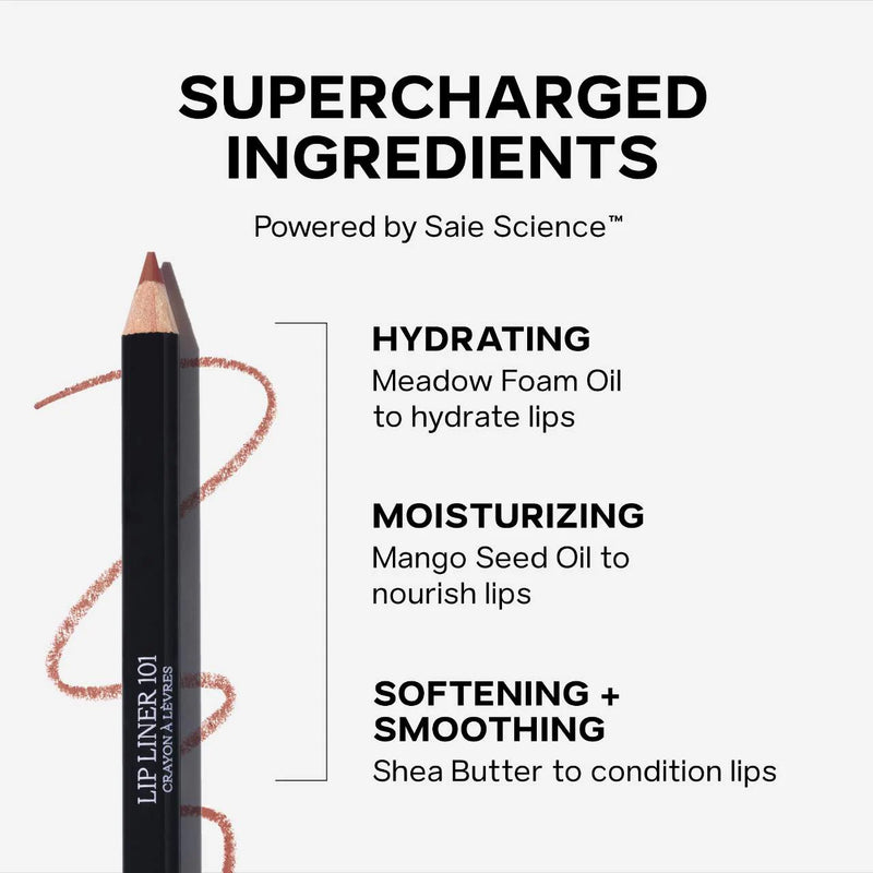 *PREORDEN: Lip Liner 101: Creamy & Nourishing Lip Pencil - Saie / Delineador de labios