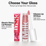 *PREORDEN: Odyssey Hydrating Non-Sticky Lip Oil Gloss - Milk Makeup / Brillo de labios con color