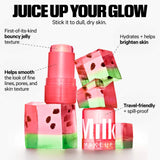 *PREORDEN: Watermelon Jelly Glow Brightening Serum Stick with Peptides - Milk Makeup / Suero hidratante iluminador