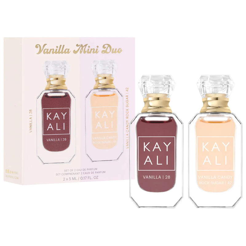 *PREORDEN: Mini Vanilla Perfume Duo Set - Kayali / Set 2 pzas mini perfumes