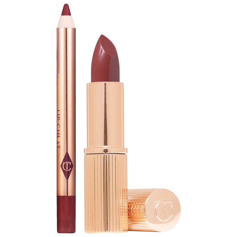 Mini Pillow Talk Lipstick & Liner Set - Charlotte Tilbury / Mini set de labios