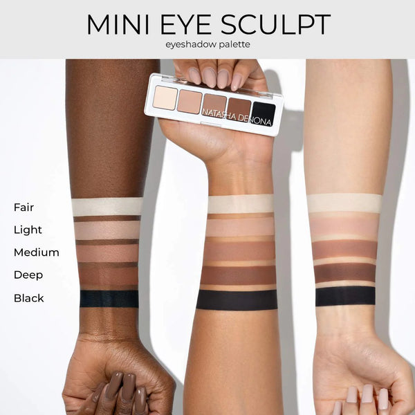 *PREORDEN: Mini Eye Sculpt Eyeshadow Palette - Natasha Denona / Paleta para ojos colores neutros