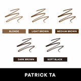 Major Brow Defining Pencil Light Brown - PATRICK TA / Lapiz para cejas