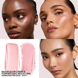 Major Glow Crème & Powder Light Reflecting Translucent Highlighter Duo - Patrick Ta / Iluminador en crema y polvo