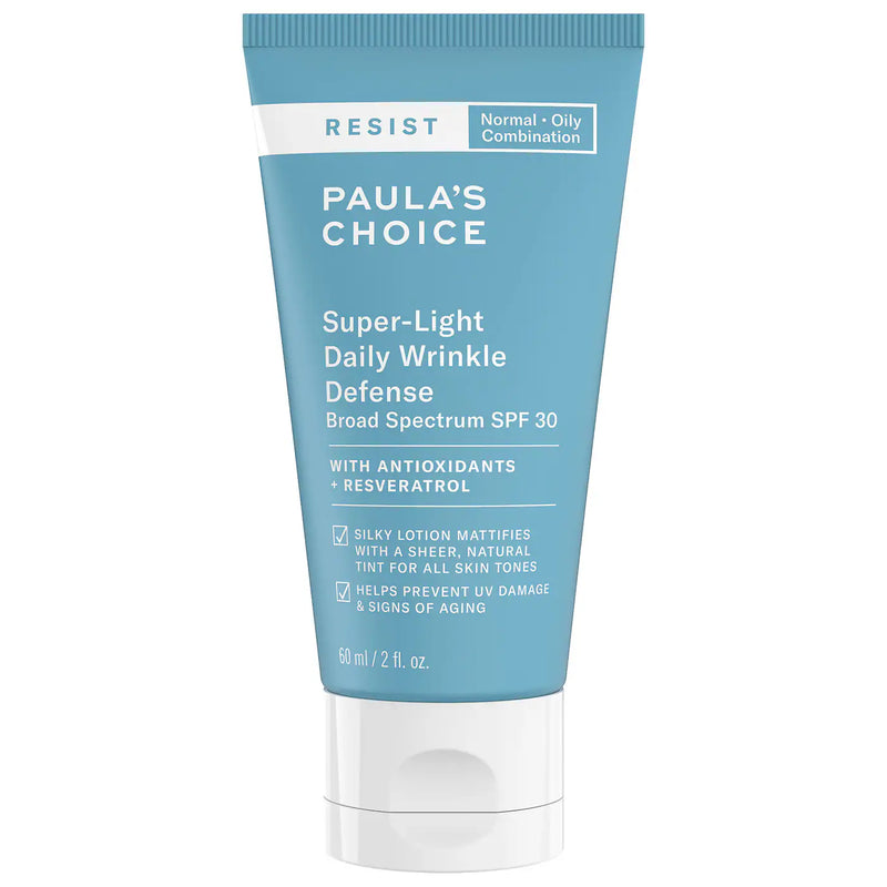 RESIST Super-Light Daily Wrinkle Defense Face Sunscreen SPF 30 - Paula’s Choice / Protector solar ligero