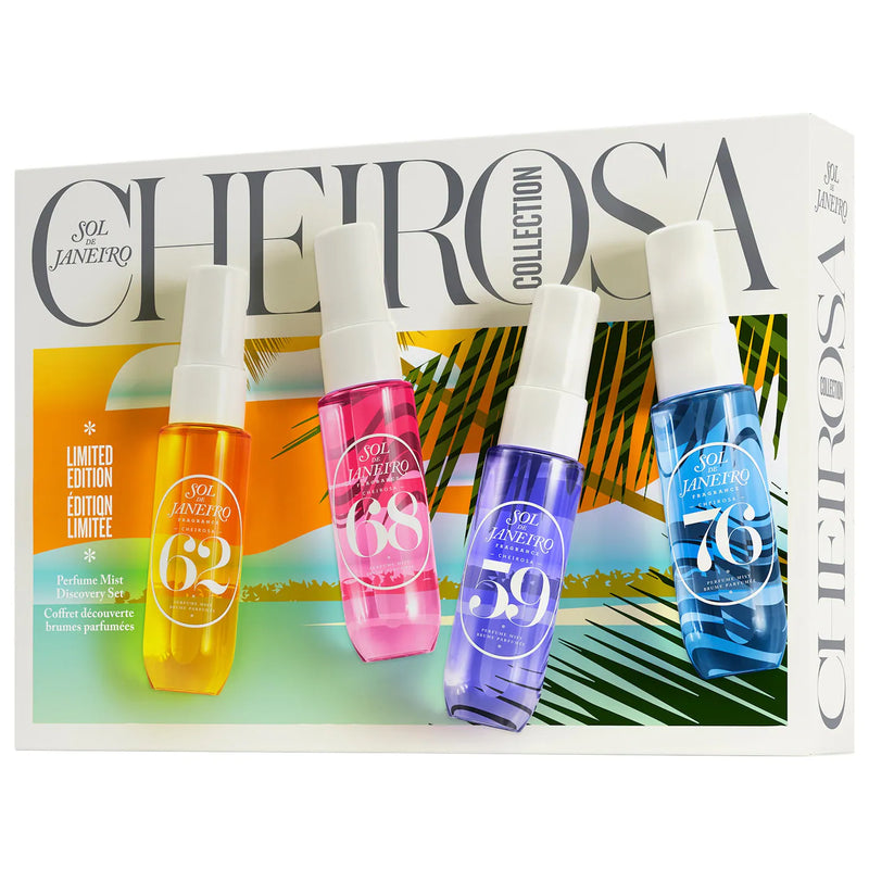 *PREORDEN: Perfume Mist Discovery Set - Sol de Janeiro / Set 4 pzas de fragancias para el cabello