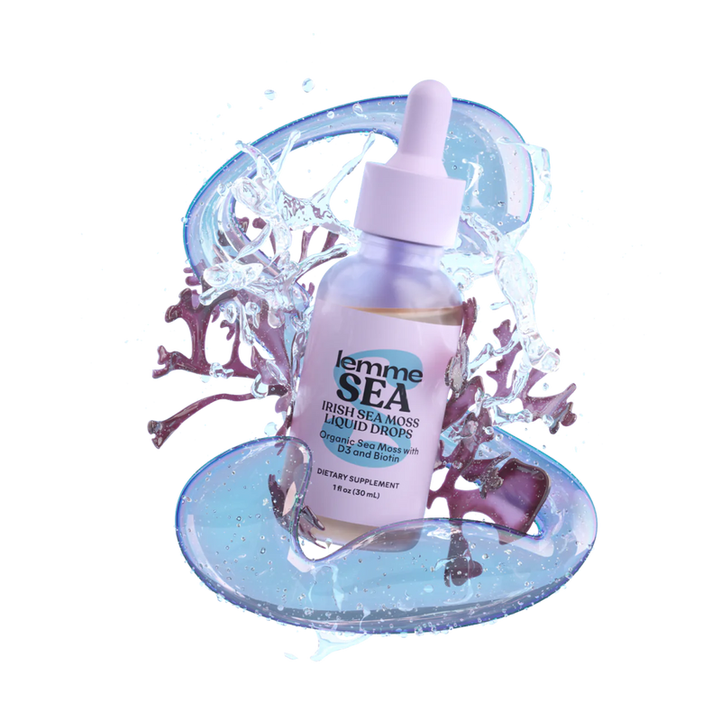 Sea Moss - lemme / Gotas para la belleza de la piel y salud cerebral