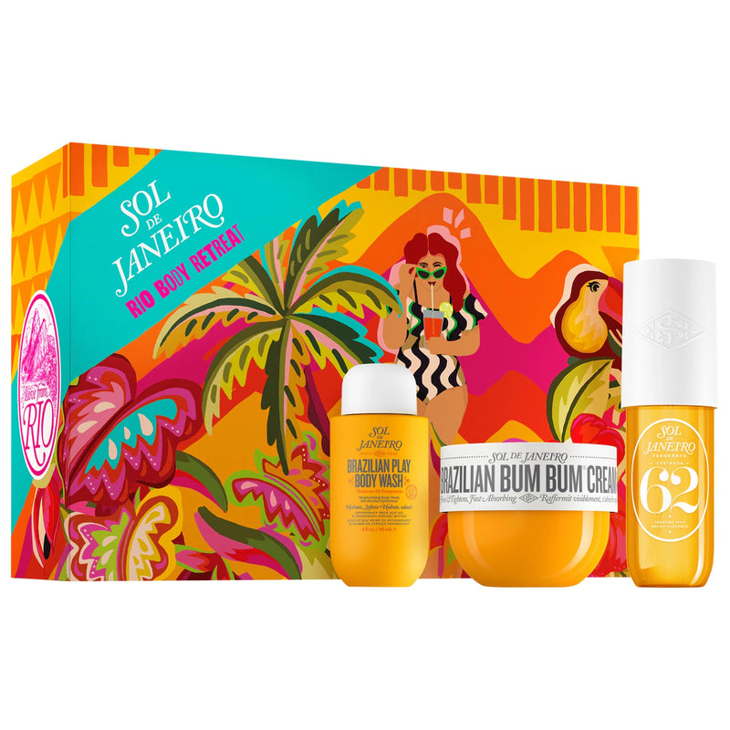 *PREORDEN: Rio Body Retreat - Sol de Janeiro / Set de fragancia, crema y gel