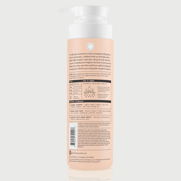 *PREORDEN: The Brightener Vitamin C Brightening Body Wash - Naturium / Gel de baño para piel luminosa