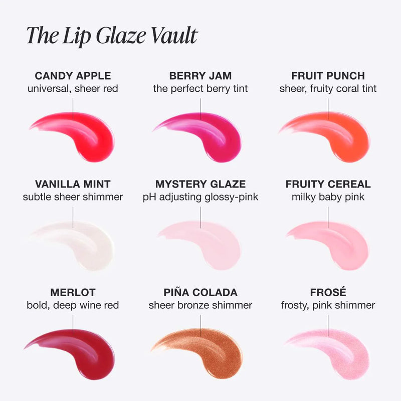 *PREORDEN: The Lip Glaze Vault Limited Edition Holiday Value Set - iNNBEAUTY PROJECT / Set 9 pzas gloss humectante