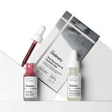 The Resurface & Hydrate Set with Hyaluronic Acid + AHA - The Ordinary / Set de exfoliante e hidratante