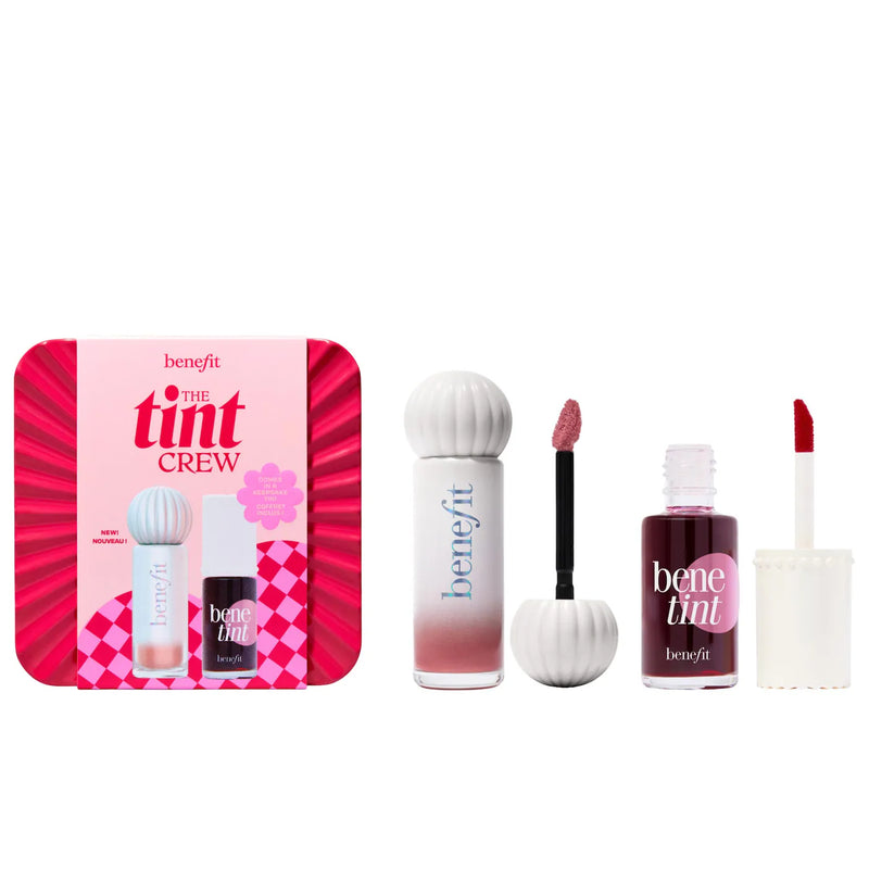 *PREORDEN: The Tint Crew Long-Lasting Lip Tint Set - benefit / Set de tintas para labios y mejillas