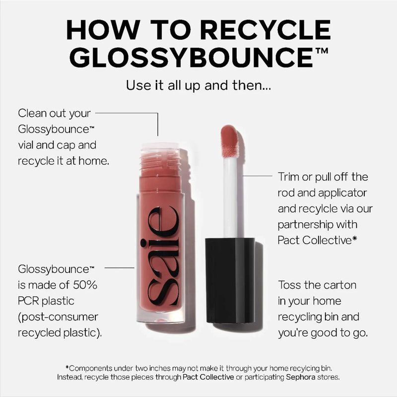 *PREORDEN: The Glossybounce™ Lip Gloss Oil Vault - Saie / Set 9 pzas brillo labial