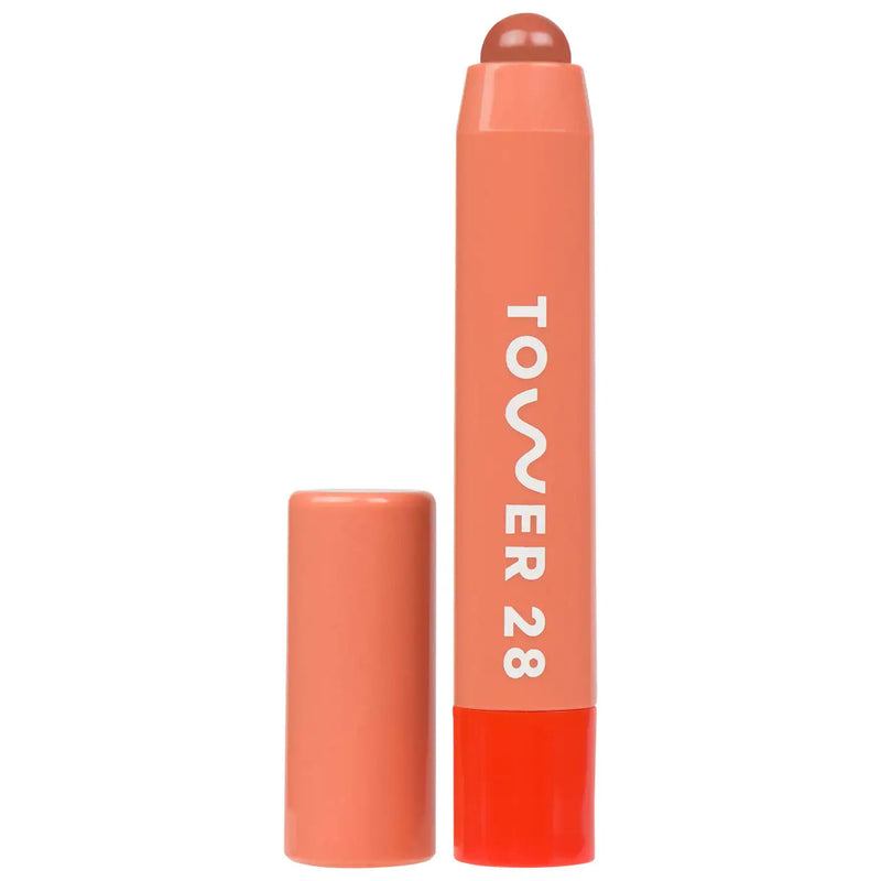 JuiceBalm Vegan Tinted Lip Balm - Tower 28 Beauty / Bálsamo labial hidratante con color