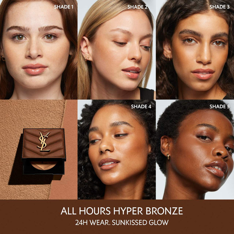 *PREORDEN: All Hours 24H Hyper Sunkissed Glow Bronzer - Yves Saint Laurent / Bronceador en polvo