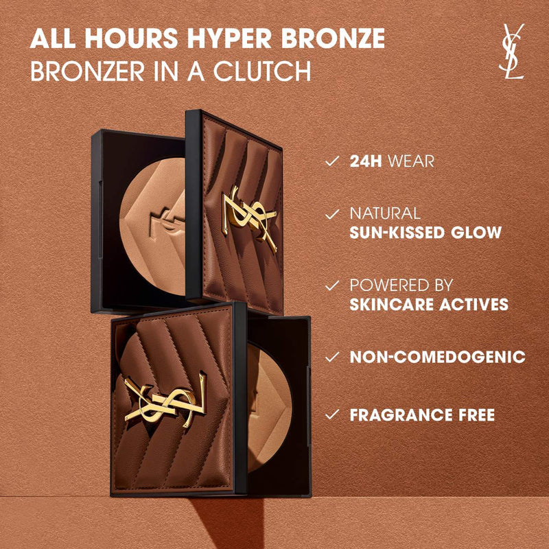 *PREORDEN: All Hours 24H Hyper Sunkissed Glow Bronzer - Yves Saint Laurent / Bronceador en polvo