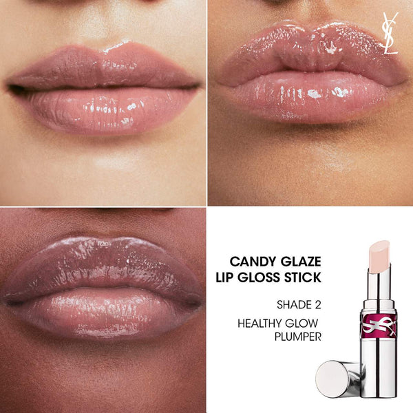 *PREORDEN: Candy Glaze Lip Gloss Duo Set - Yves Saint Laurent  / Set 2 pzas brillo labial con ácido hialurónico